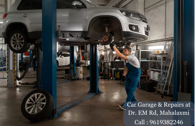 Car Garage & Repairs at Dr. EM Rd, Mahalaxmi