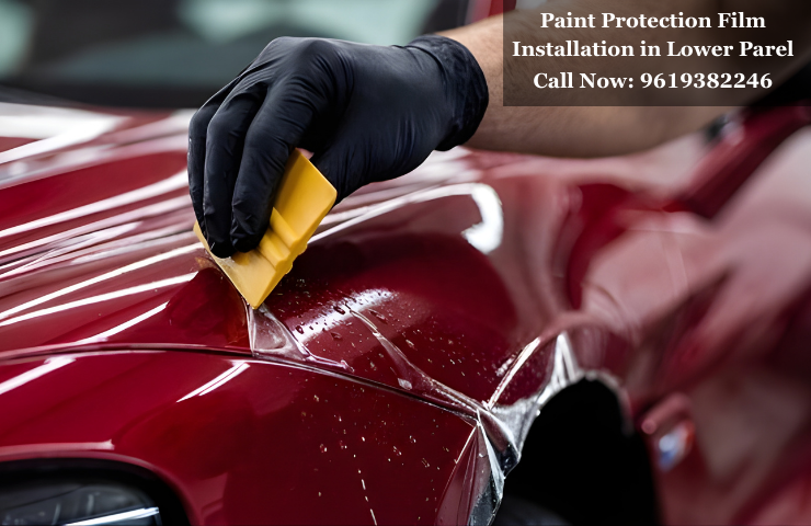 Paint Protection Film Installation in Lower Parel