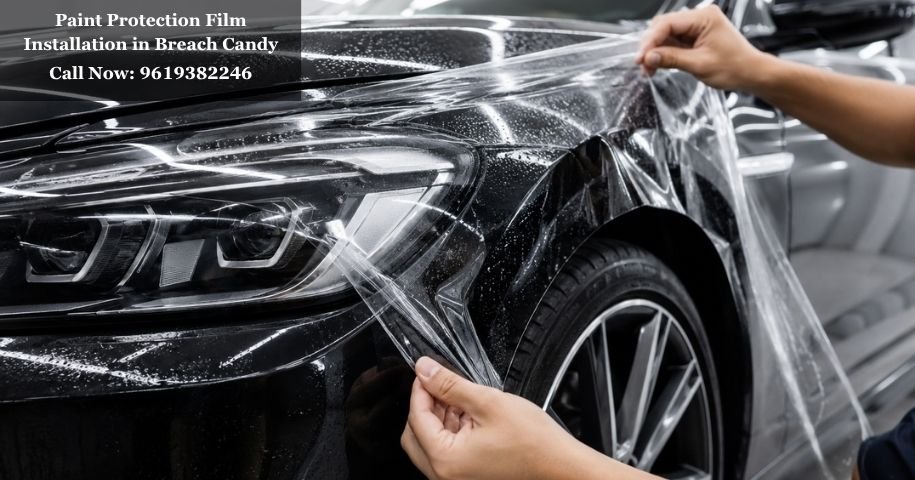 Paint Protection Film Installation in Breach Candy