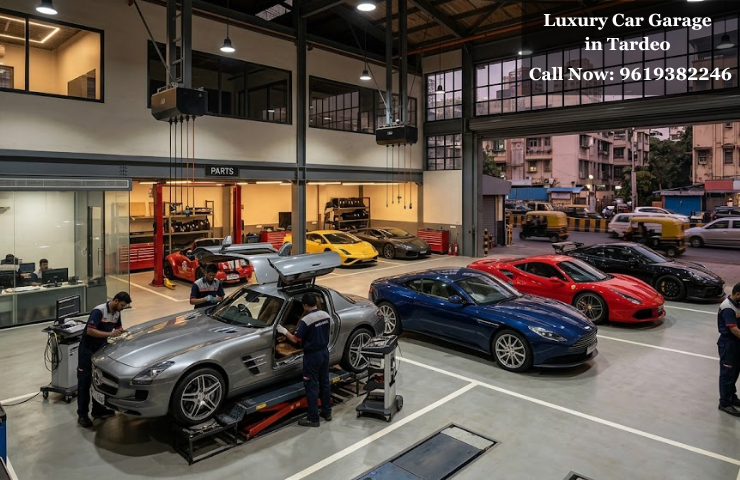 Luxury Car Garage in Tardeo Luxury Car Garage in Tardeo