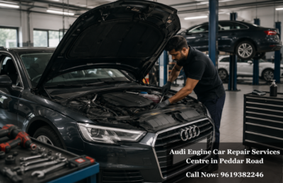 Audi Engine Car Repair Services Centre in Peddar Road