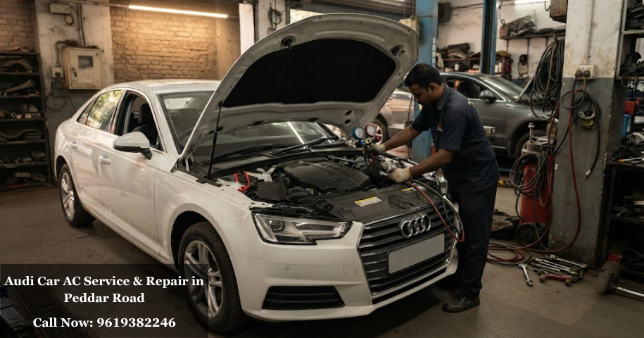 Audi Car AC Service & Repair in Peddar Road