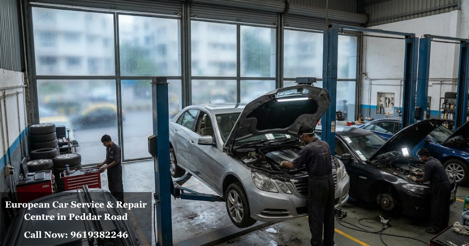 European Car Service & Repair Centre in Peddar Road