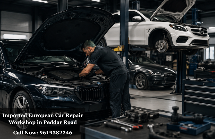 Imported European Car Repair Workshop in Peddar Road