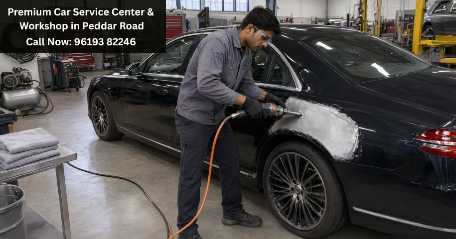 Premium Car Service Center & Workshop in Peddar Road